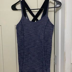 Lululemon tank top with bra size small